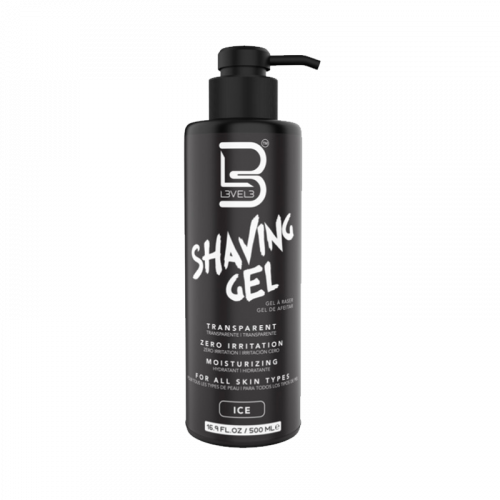 levels black shaving gel